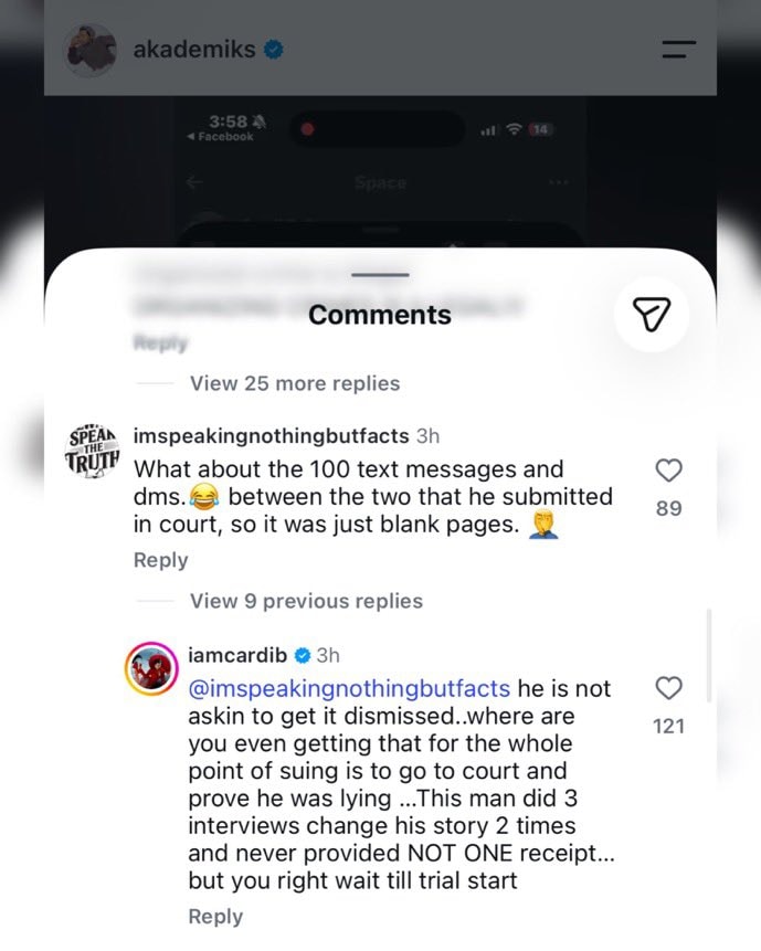 Cardi B confronts Stefon Diggs' alleged boyfriend (photo 2 of 3)