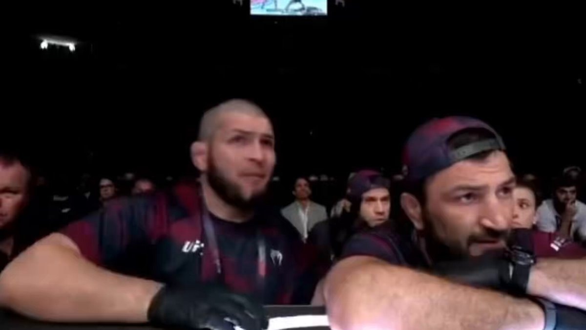 Dana White on Usman Nurmagomedov cage jump