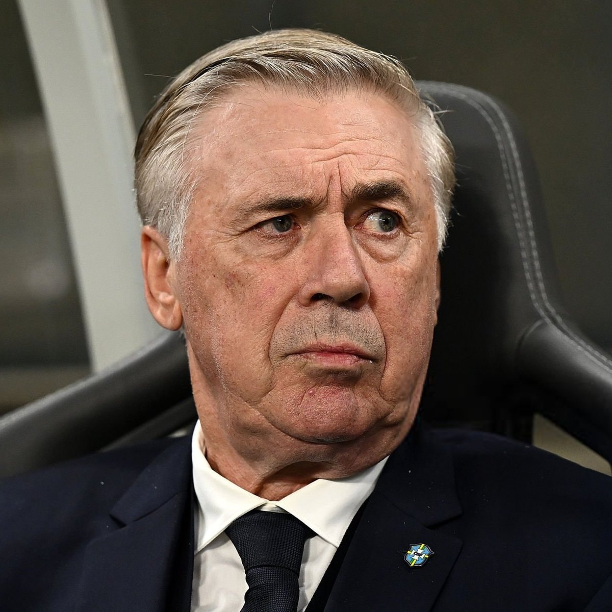 Carlo Ancelotti Raphinha striker plan