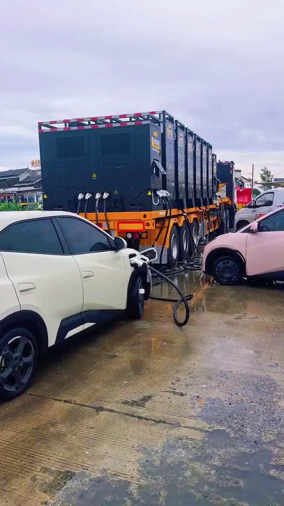 China mobile EV charging station