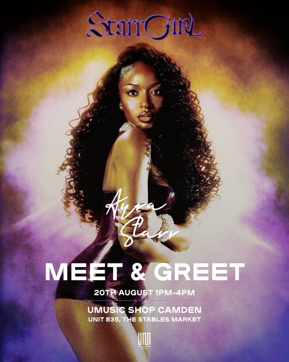 Ayra Starr London Meet & Greet