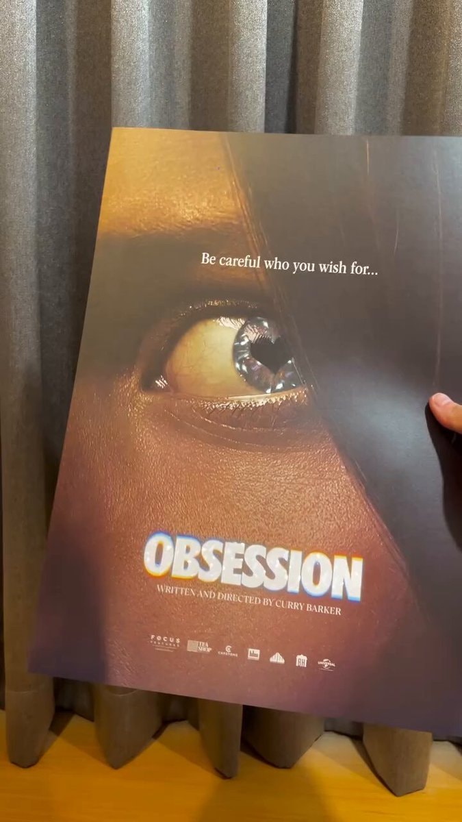 Curry Barker Obsession poster