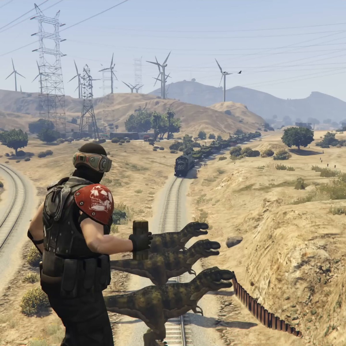 GTA5 Train Stop Challenge