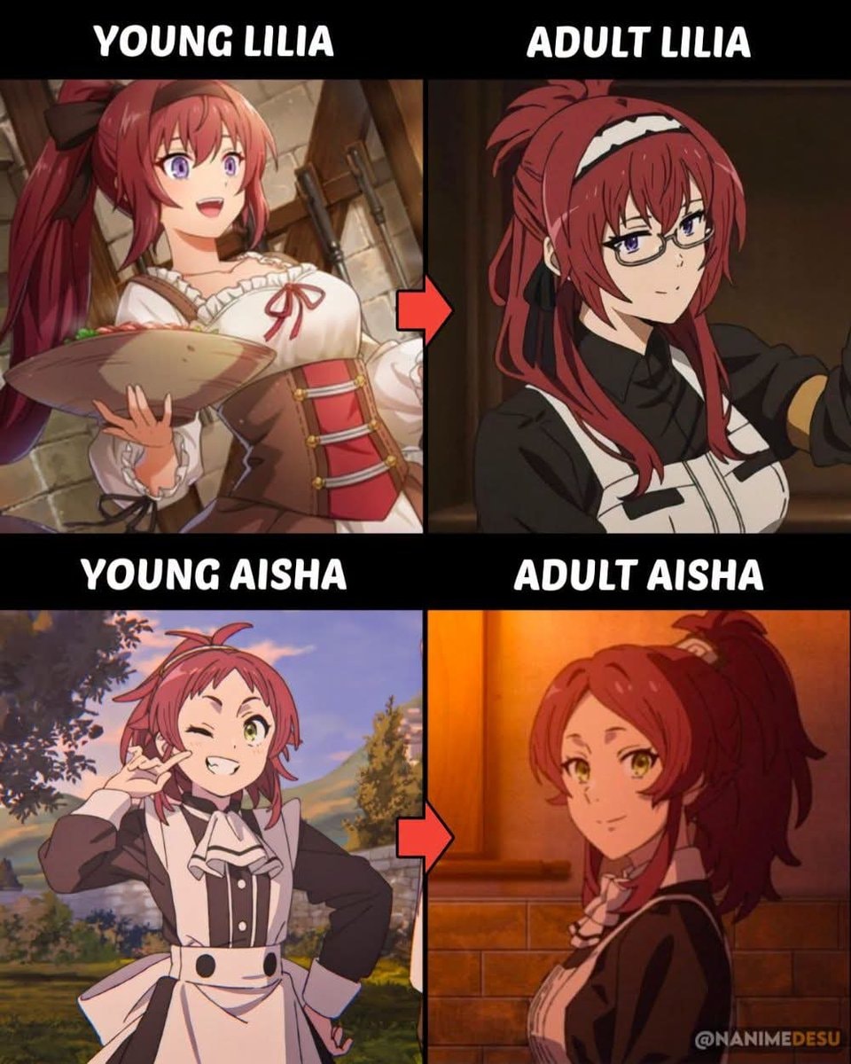 Lilia and Aisha character development