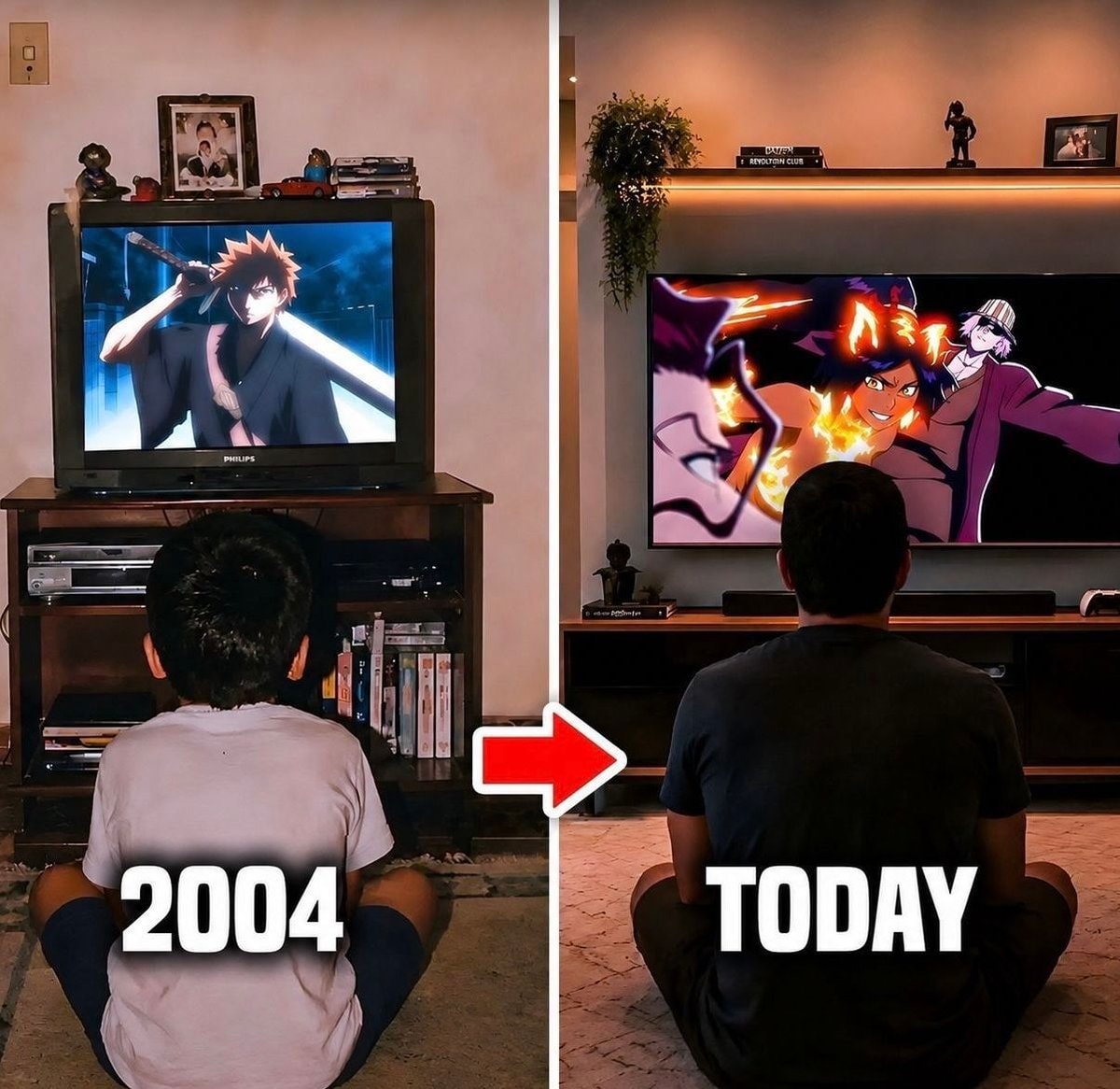 Anime watching 2004 vs today