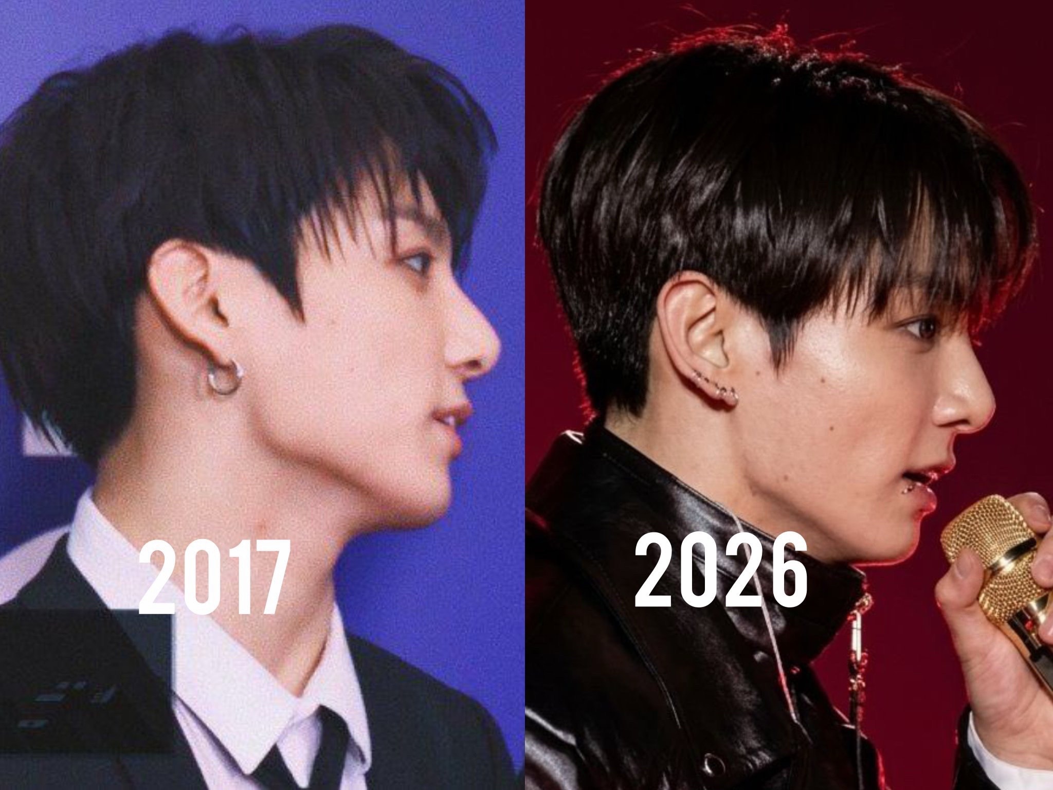 Jungkook evolution photos (photo 2 of 4)