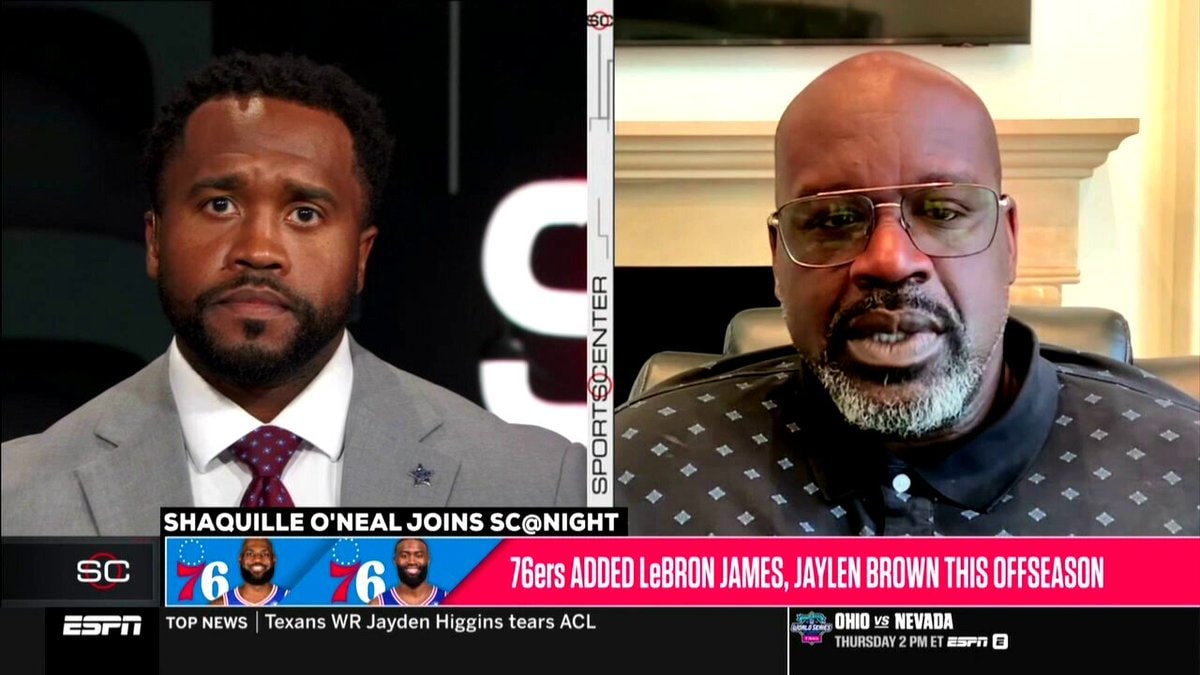 Shaquille O'Neal on 76ers Championship expectations