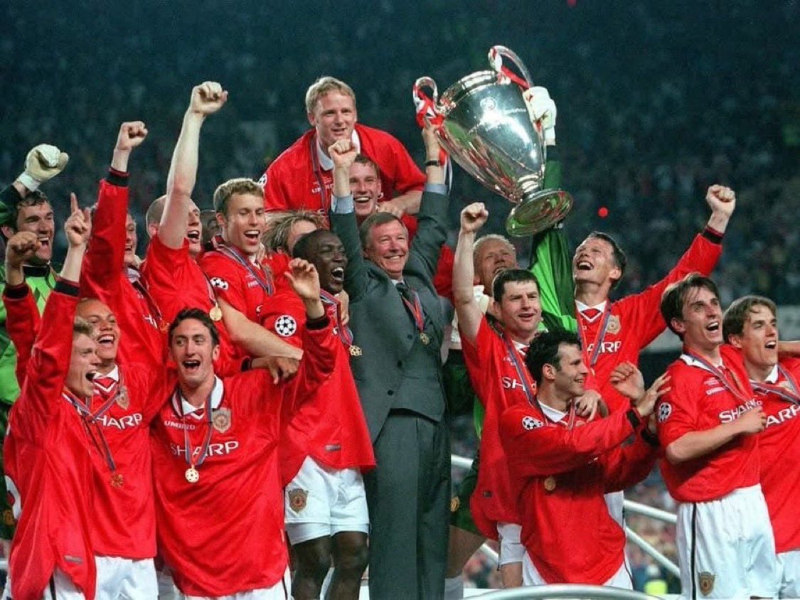 Manchester United 1999 Champions League victory