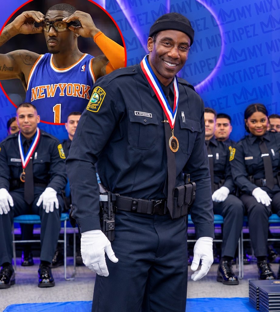 Amar'e Stoudemire Miami Police Officer Amar'e Stoudemire Miami Police Officer