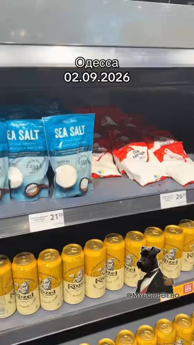 Odessa grocery shortage beer salt