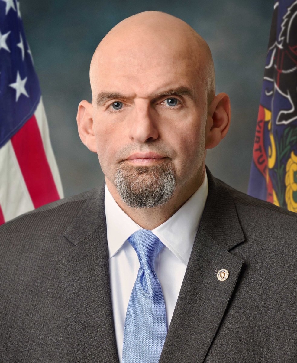 John Fetterman at GOP midterm convention