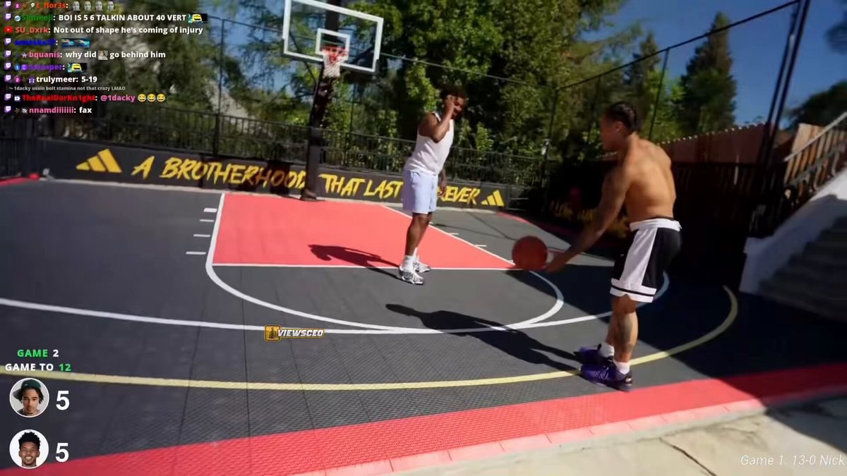 PlaqueBoyMax vs Nick Young basketball