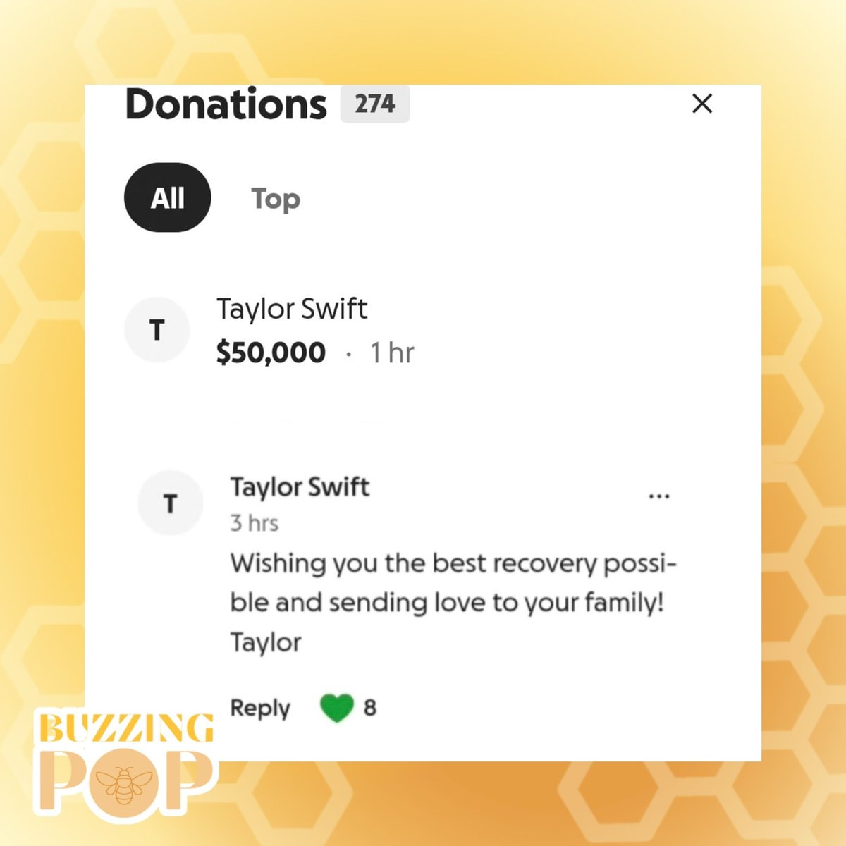 Taylor Swift charitable act (photo 2 of 2)