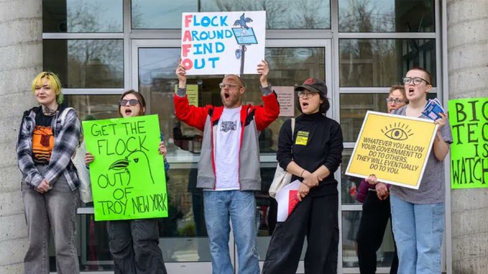 No Kings Flock camera protest China funding (photo 2 of 2)