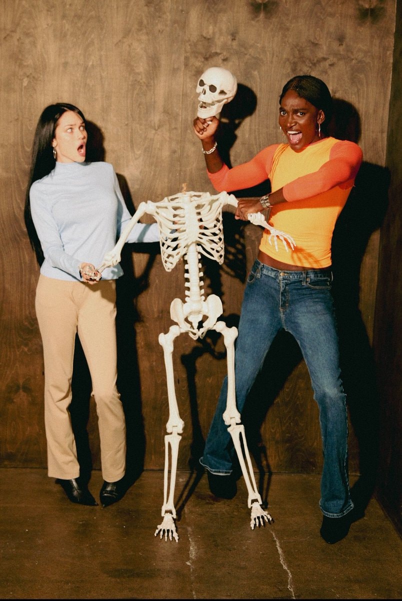 Rickey Thompson and Maggie Lindemann Scary Movie 2 Halloween