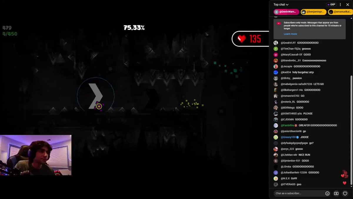 Doggie completes GRIEF in Geometry Dash