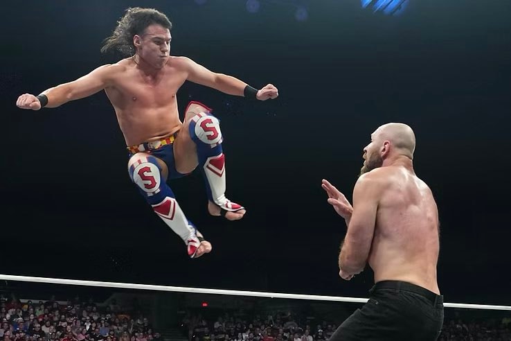 Jon Moxley Mike Bailey AEW Collision