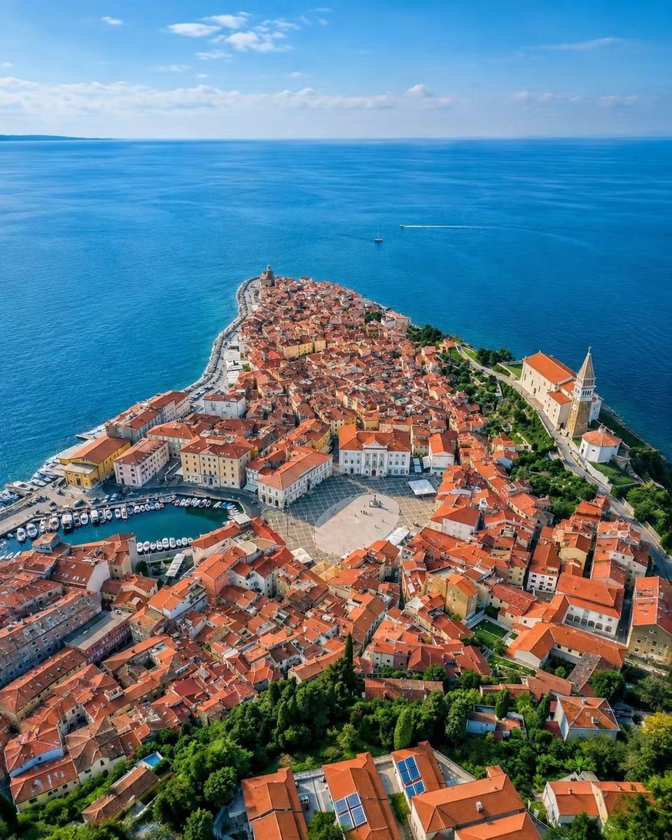 piran slovenia coastal town