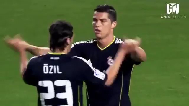 Cristiano Ronaldo Mesut Özil duo