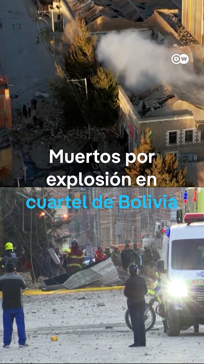 Bolivia barracks explosion aftermath