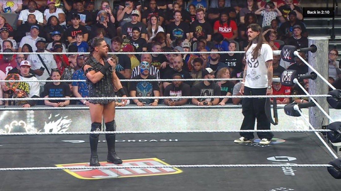 JD McDonagh Joe Hendry WWE confrontation