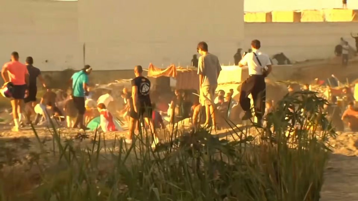Ceuta migrants beach protests