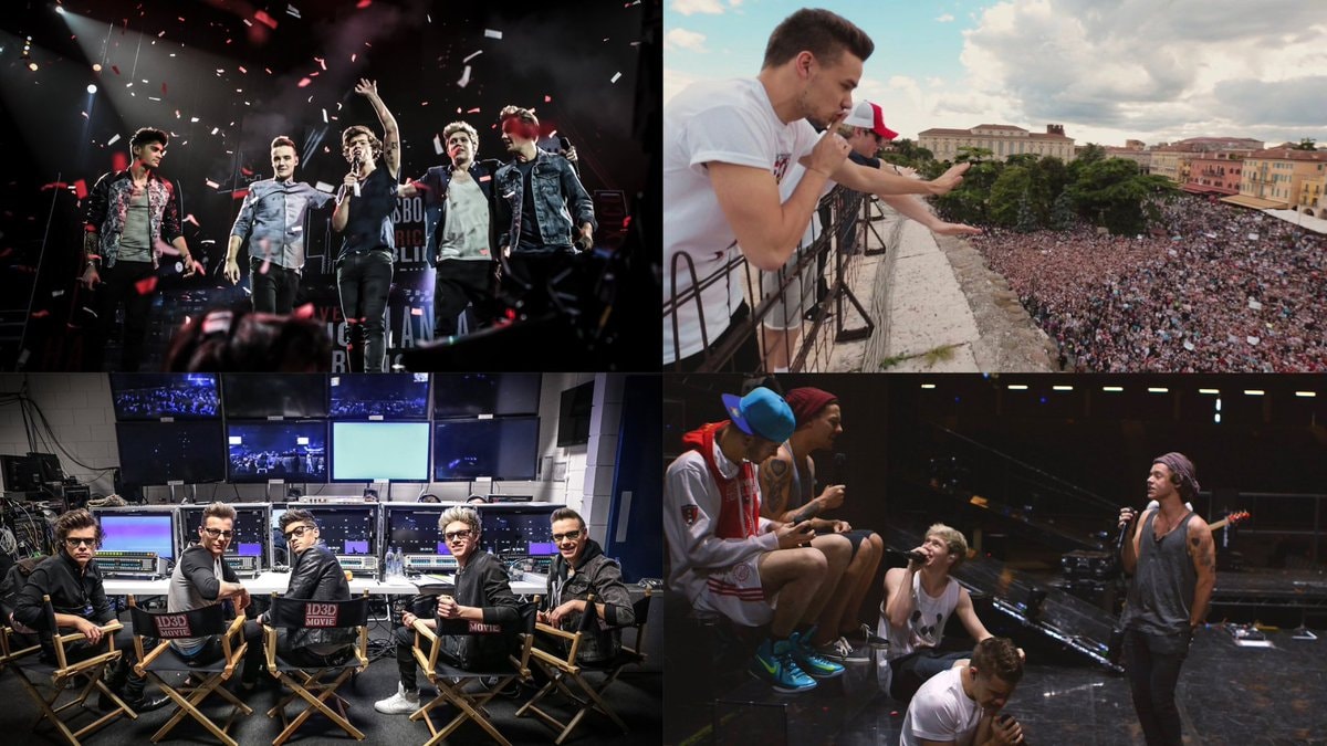 One Direction This Is Us collage
