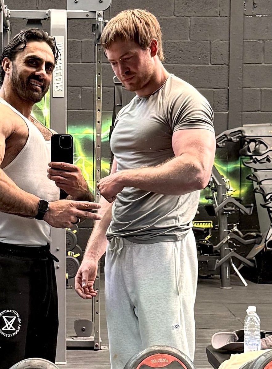Kit Connor gym photo Kit Connor gym photo
