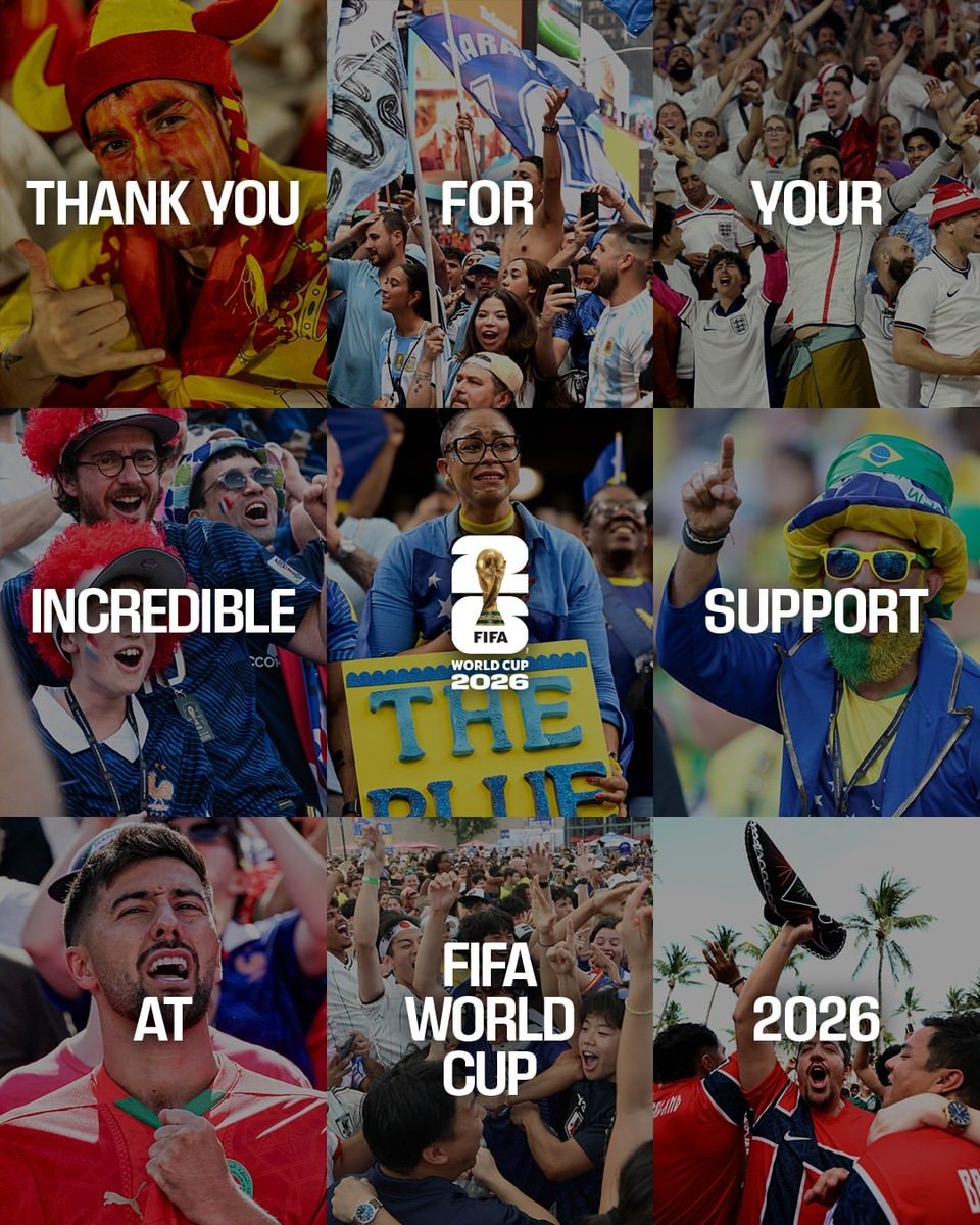 FIFA World Cup 2026 fan support FIFA World Cup 2026 fan support