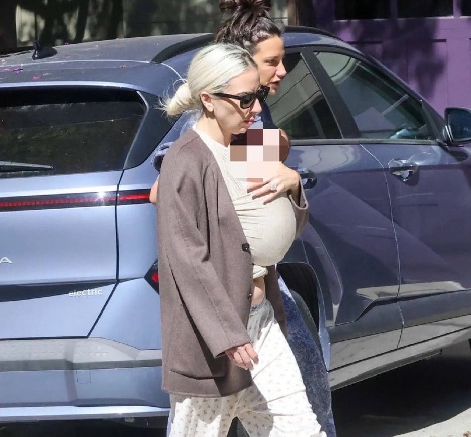 Lady Gaga with baby Lady Gaga with baby