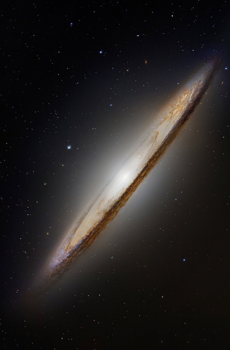 Sombrero galaxy Hubble Telescope