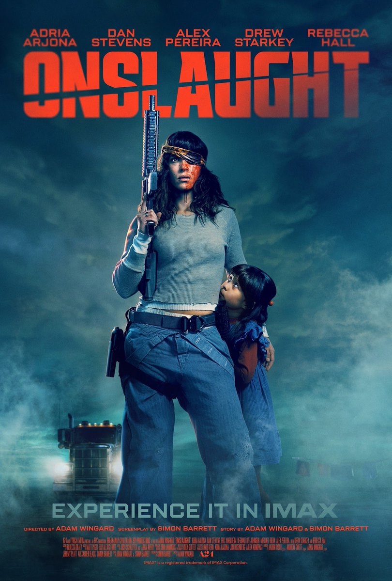 Onslaught movie poster Adria Arjona