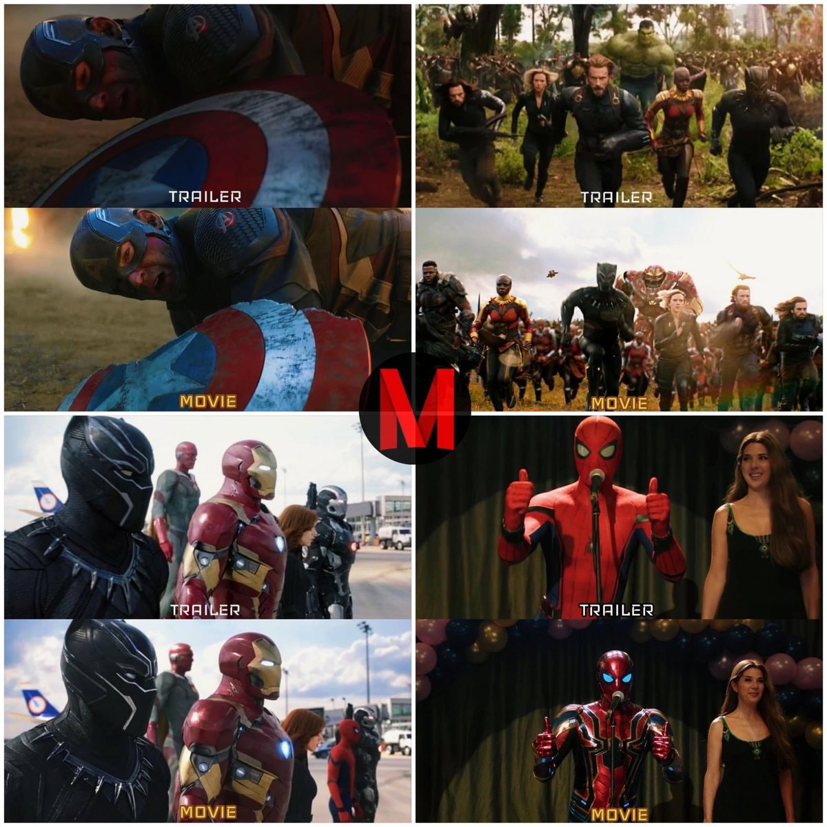 Marvel trailer deception meme (photo 2 of 2)