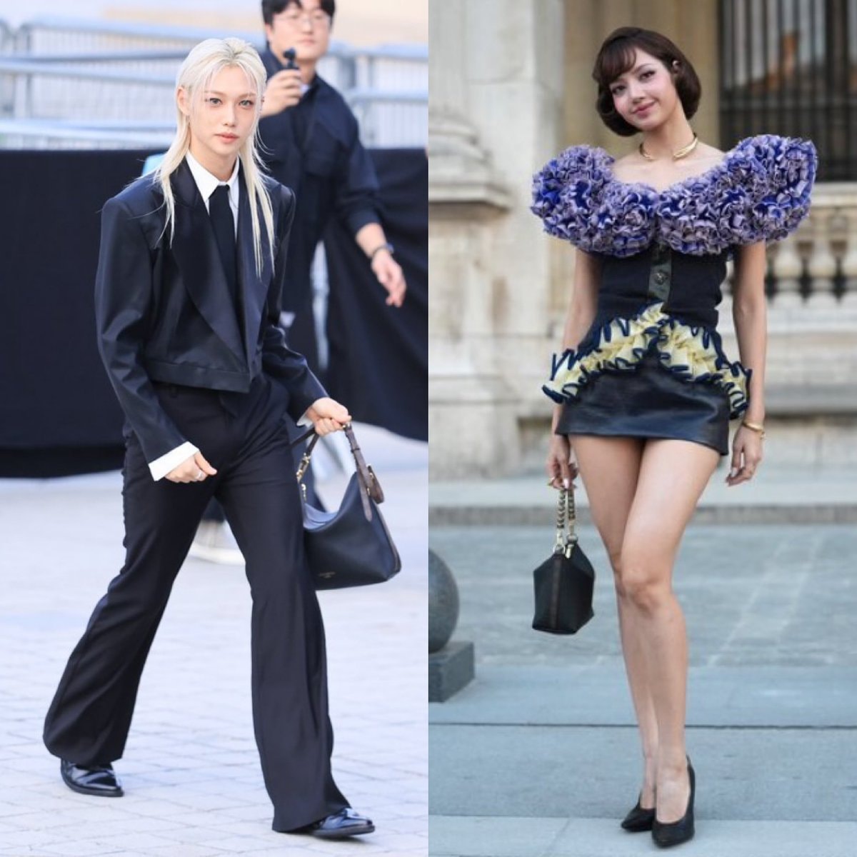 Felix and Lisa at Paris Fashion Week