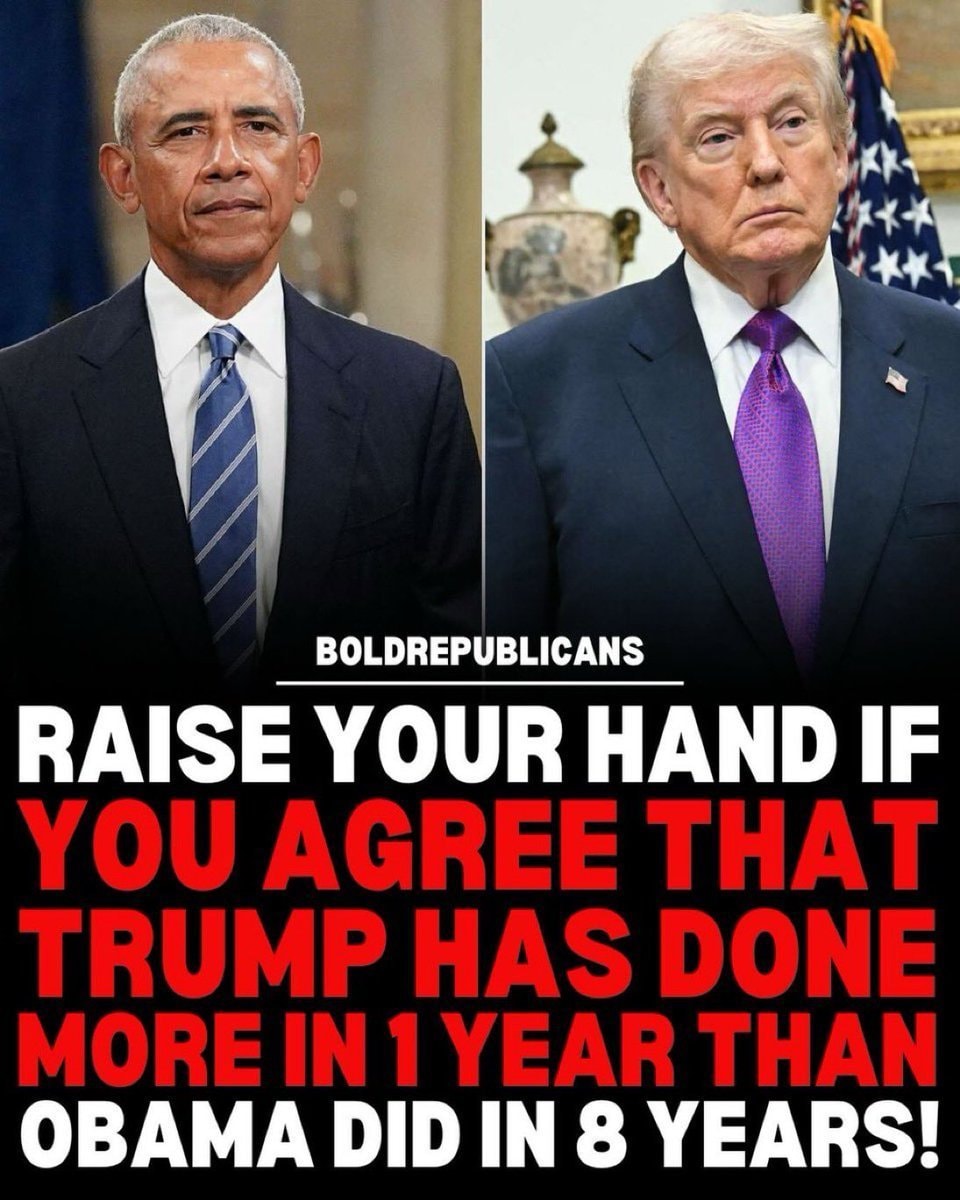 Trump vs Obama comparison poll