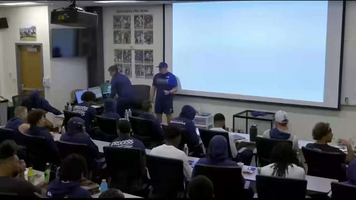 Seahawks team listens to NoCap Seahawks team listens to NoCap
