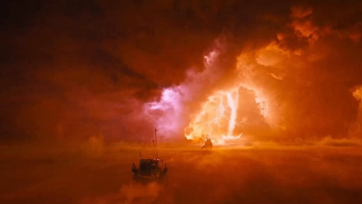 Mad Max Fury Road dust storm chase Mad Max Fury Road dust storm chase
