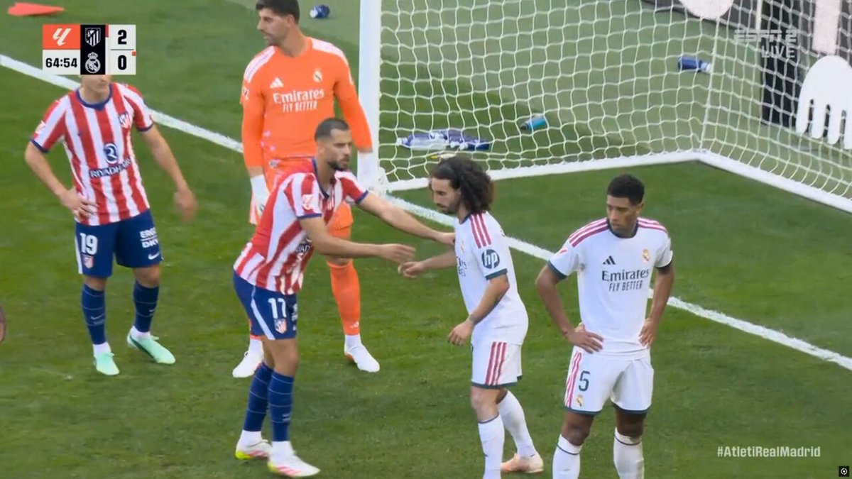 Atletico Madrid vs Real Madrid 2-0