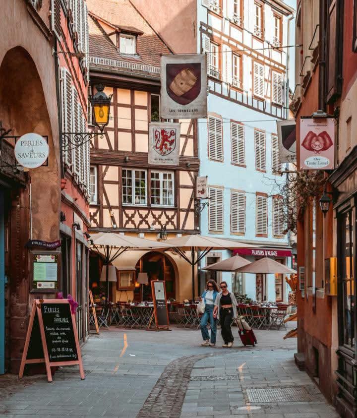 Strasbourg France cobblestone street (photo 2 of 4)