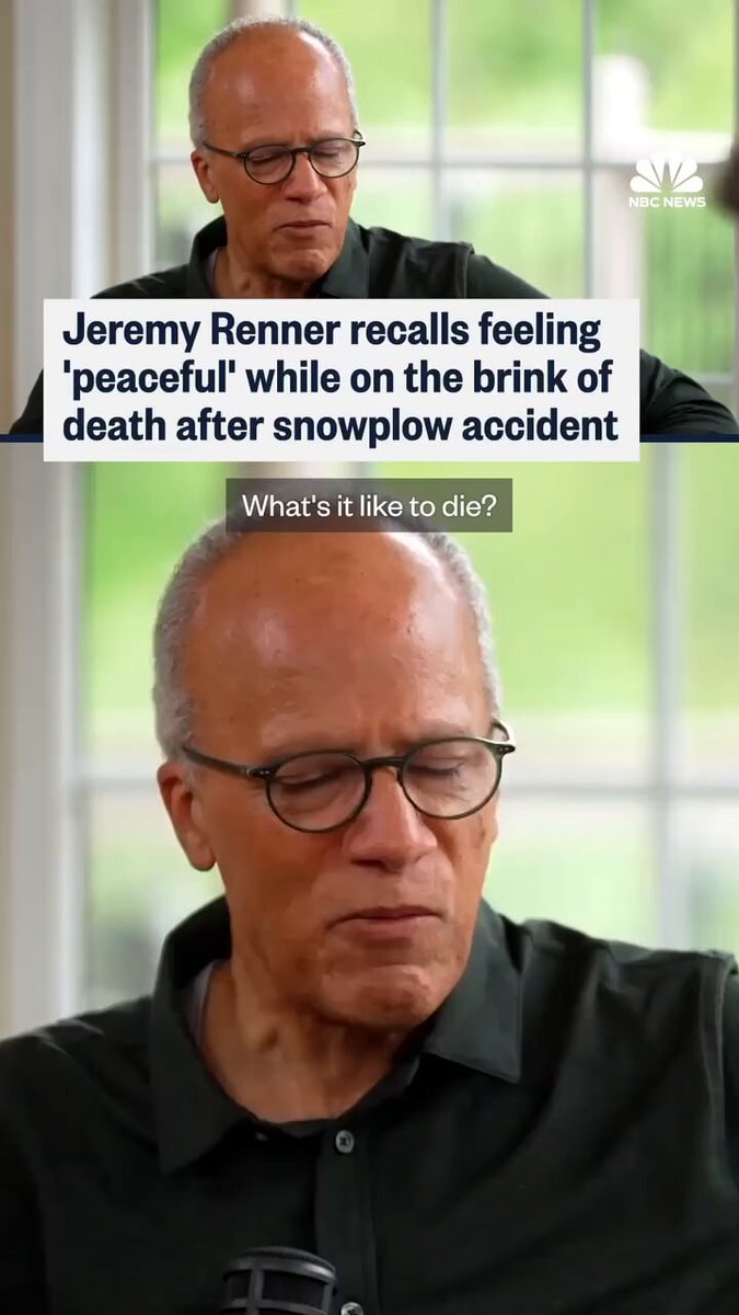 Jeremy Renner snowplow accident interview