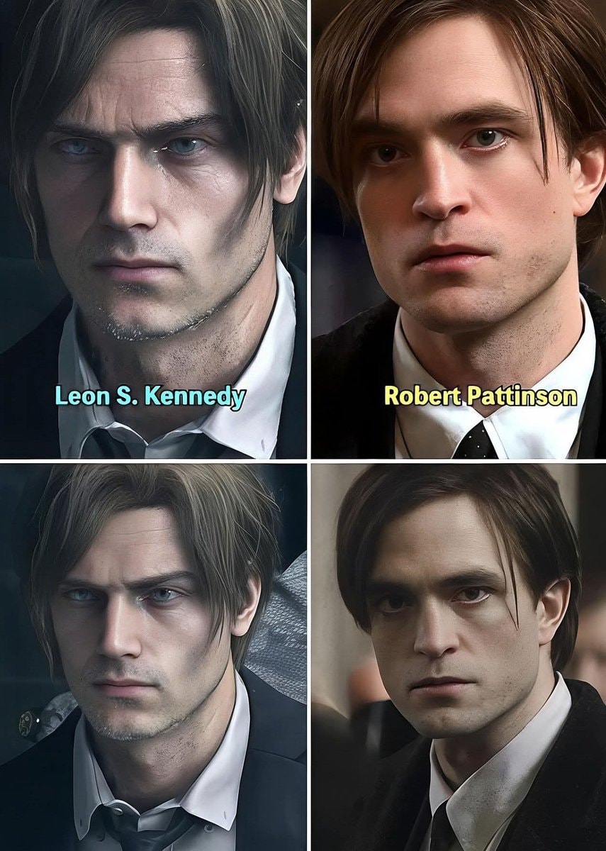 Robert Pattinson Leon Kennedy edit
