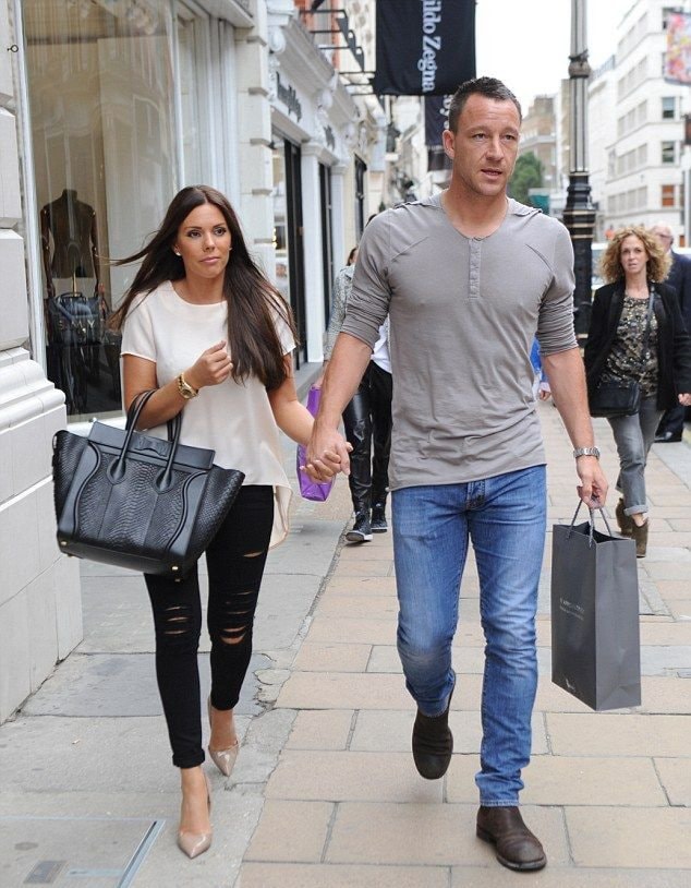 John Terry and Toni Terry in London John Terry and Toni Terry in London