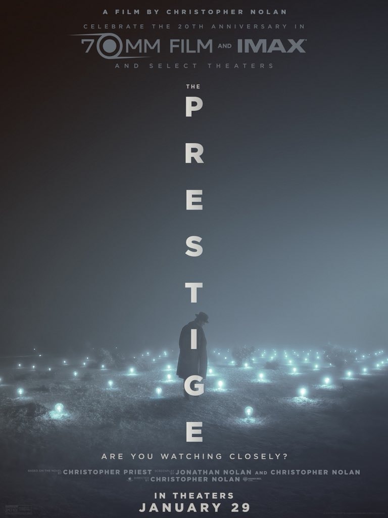 THE PRESTIGE 70mm IMAX Release THE PRESTIGE 70mm IMAX Release