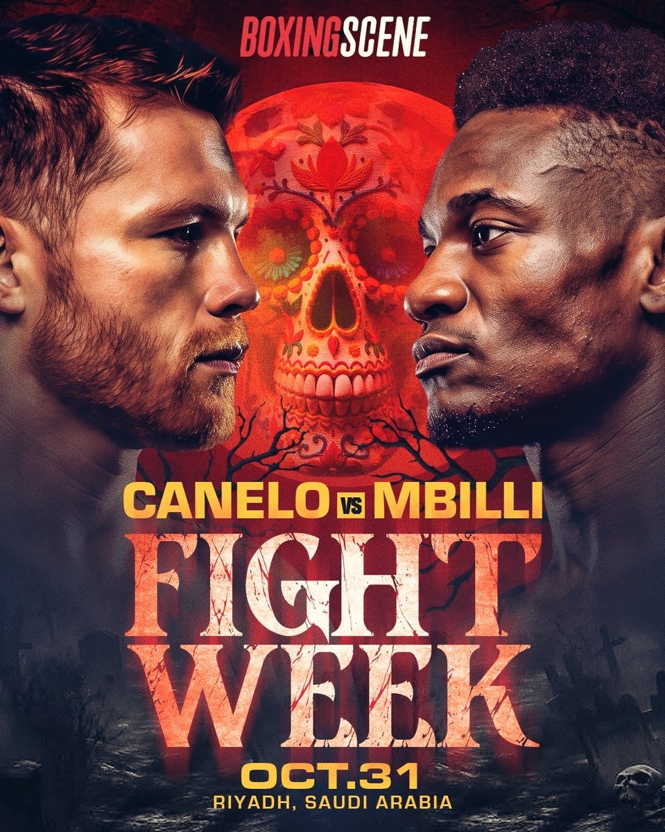 Canelo vs Mbilli fight week