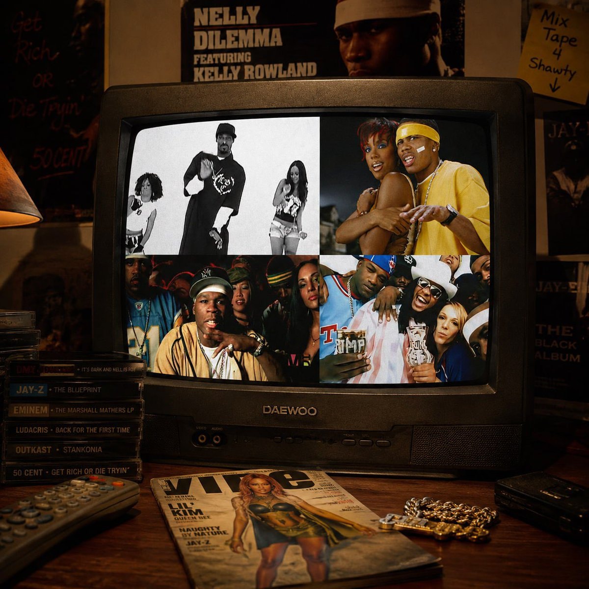 Early 2000s hip-hop R&B chart stats