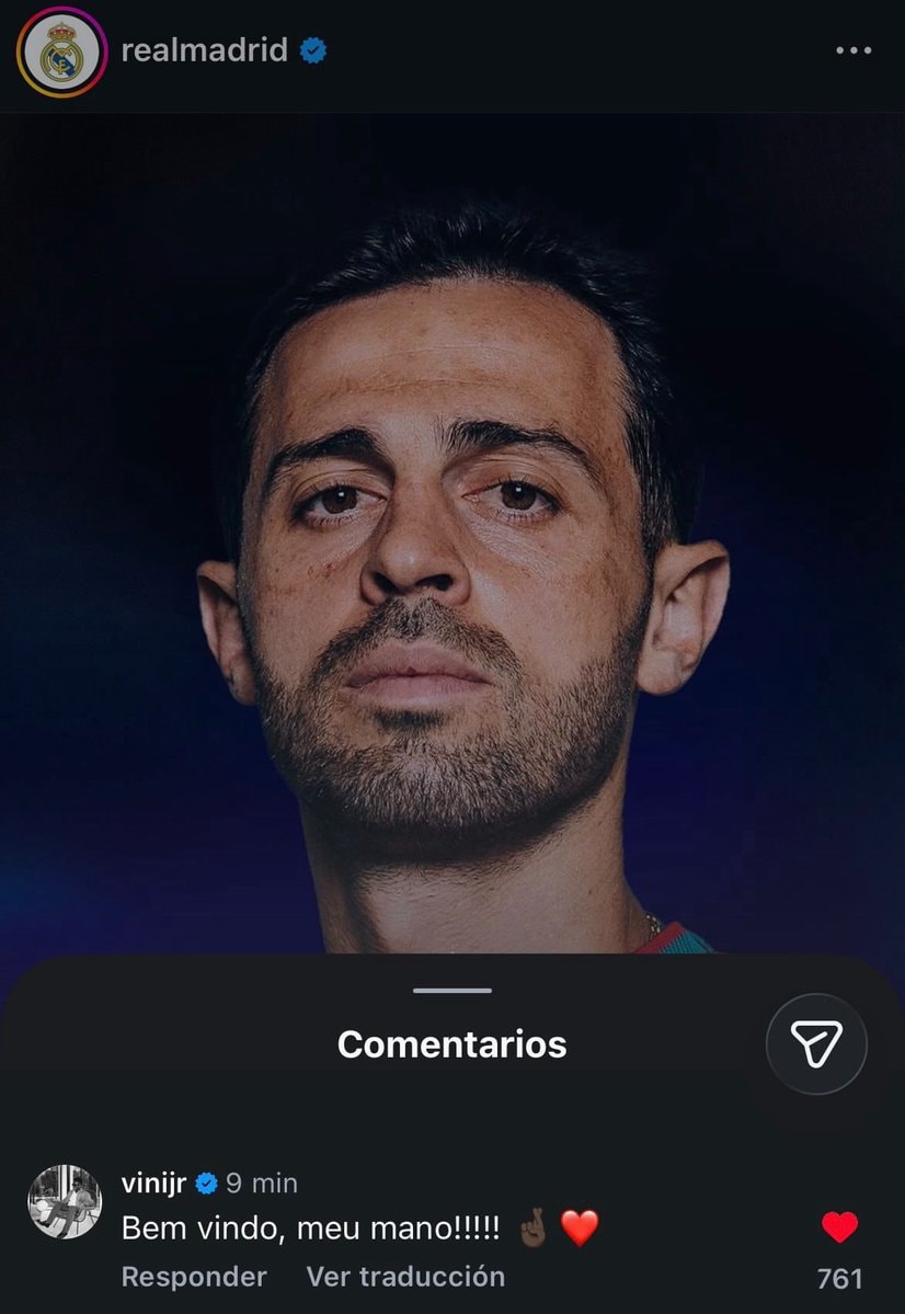Mbappé Vinicius welcome Bernardo Silva to Real Madrid (photo 2 of 2)