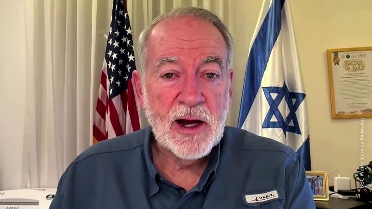Mike Huckabee warns on UK settlement trade ban Mike Huckabee warns on UK settlement trade ban