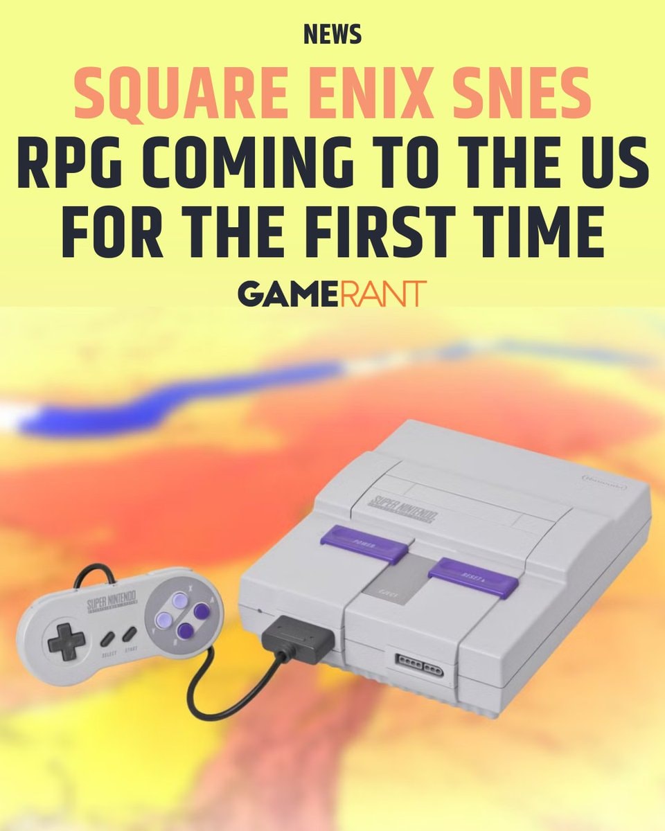 Terranigma SNES RPG North America release