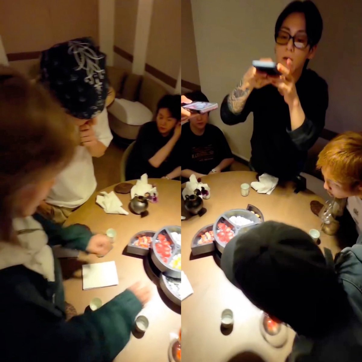 global superstars excited over food