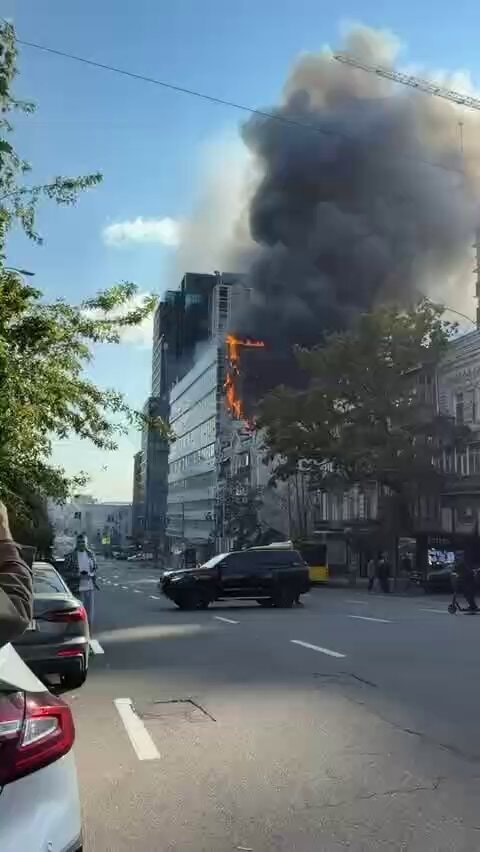 Russian attack on Kiev medical facility